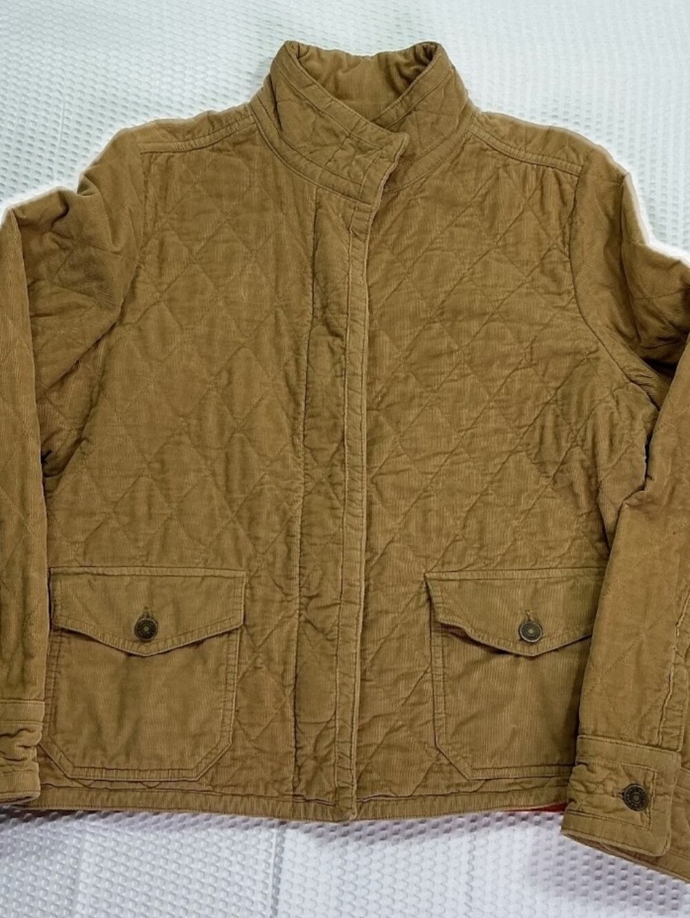 Womans Corduroy Quilted Jacket